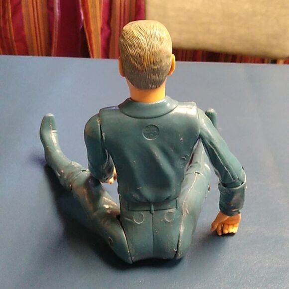 Louis Marx Johny West Sheriff movable action figure Captain Maddox - Picture 2 of 7